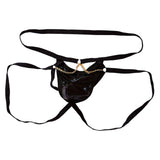Maxbell Mens Jockstrap Underpant Low Waist Summer Elastic Open Butt Comfy G Strings