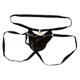 Maxbell Mens Jockstrap Underpant Low Waist Summer Elastic Open Butt Comfy G Strings