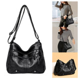 Maxbell Women Shoulder Bag Adjustable Strap Tote for Lady Girls Umbrellas black