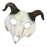 Maxbell Novelty Halloween Cosplay Mask Carnival Party Props Scary Mask for Halloween Beige