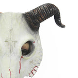 Maxbell Novelty Halloween Cosplay Mask Carnival Party Props Scary Mask for Halloween Beige