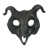 Maxbell Novelty Halloween Cosplay Mask Carnival Party Props Scary Mask for Halloween Black