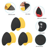Maxbell Non Slip Shoes Pads Rubber Anti Noise Reduction High Heels Adhesive round
