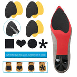Maxbell Non Slip Shoes Pads Rubber Anti Noise Reduction High Heels Adhesive round