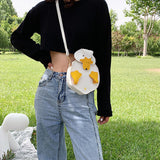 Maxbell Fashion Mini Shoulder Bag Duck Handbag Cartoon Girls for Travel Date