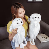 Maxbell Cute Seal Shaped Backpack Plush Animal Bag Female Outdoor Adjustable Soft