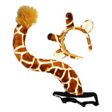 Maxbell Cosplay Tail Set Costume Dress up Animal Themed Parties Gift for Birthday Giraffe 2pcs
