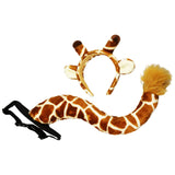 Maxbell Cosplay Tail Set Costume Dress up Animal Themed Parties Gift for Birthday Giraffe 2pcs