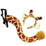 Maxbell Cosplay Tail Set Costume Dress up Animal Themed Parties Gift for Birthday Giraffe 2pcs