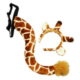 Maxbell Cosplay Tail Set Costume Dress up Animal Themed Parties Gift for Birthday Giraffe 2pcs