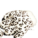 Maxbell Cosplay Tail Set Costume Dress up Animal Themed Parties Gift for Birthday Snow Leopard 4pcs