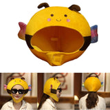 Maxbell Cute Plush Bee Hat Cap Adjustable Headgear for Photo Props Women Girls