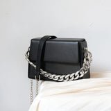 Maxbell Shoulder Chain Strap Silver Acrylic Comfortable Removable for Purse Wallet A