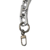 Maxbell Shoulder Chain Strap Silver Acrylic Comfortable Removable for Purse Wallet B
