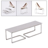 Maxbell Modern Shoes Display Stand Holder Prop for Countertop High Heel Sandals 21cm x 6cm x 6cm
