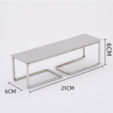 Maxbell Modern Shoes Display Stand Holder Prop for Countertop High Heel Sandals 21cm x 6cm x 6cm