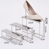 Maxbell Modern Shoes Display Stand Holder Prop for Countertop High Heel Sandals 21cm x 6cm x 6cm