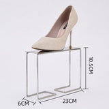 Maxbell Modern Shoes Display Stand Holder Prop for Countertop High Heel Sandals 23cm x 6cm x 10.5cm