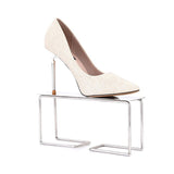 Maxbell Modern Shoes Display Stand Holder Prop for Countertop High Heel Sandals 23cm x 6cm x 10.5cm