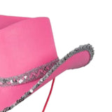 Maxbell Women Cowboy Hat Party Hat Sunhat for Holiday Costume Clothes Accessories