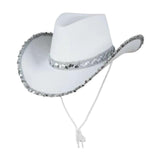 Maxbell Women Cowboy Hat Party Hat Sunhat for Holiday Costume Clothes Accessories