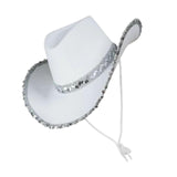 Maxbell Women Cowboy Hat Party Hat Sunhat for Holiday Costume Clothes Accessories