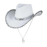 Maxbell Women Cowboy Hat Party Hat Sunhat for Holiday Costume Clothes Accessories