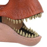 Maxbell Creative Dinosaur Mask Moving Jaw Cosplay Head Mask for Party Costume Decor Red