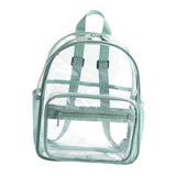Maxbell Clear Transparent Backpack Waterproof Storage Bag for Sports Men Women Green