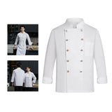 Maxbell Universal Chef Clothes Breathable Uniform Cooking Waitress Kitchen L