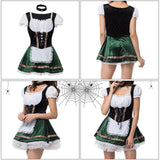 Maxbell Womens Maid Costume Beer Wench Outfit Waitress