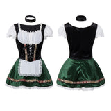 Maxbell Womens Maid Costume Beer Wench Outfit Waitress