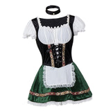 Maxbell Womens Maid Costume Beer Wench Outfit Waitress