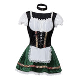 Maxbell Womens Maid Costume Beer Wench Outfit Waitress