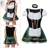 Maxbell Womens Maid Costume Beer Wench Outfit Waitress