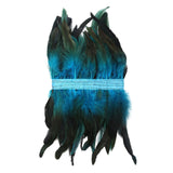 Maxbell Gothic Victorian Feather Collar Shoulder Cape Neck Warp for Halloween Blue
