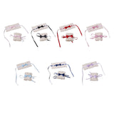 Maxbell Anime Maid Cosplay Accessories Lolita Hand Sleeve Wrist Cuffs for Wedding Light Pink