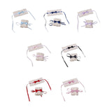 Maxbell Anime Maid Cosplay Accessories Lolita Hand Sleeve Wrist Cuffs for Wedding Light Pink