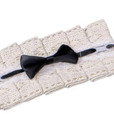 Maxbell Anime Maid Cosplay Accessories Lolita Hand Sleeve Wrist Cuffs for Wedding Black