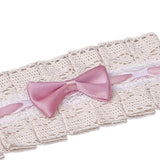 Maxbell Anime Maid Cosplay Accessories Lolita Hand Sleeve Wrist Cuffs for Wedding Pink