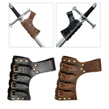 Maxbell Belt Waist Sheath Rapier Knight Scabbard for Cosplay Performance Women Black