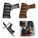 Maxbell Belt Waist Sheath Rapier Knight Scabbard for Cosplay Performance Women Black