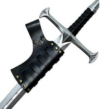 Maxbell Belt Waist Sheath Rapier Knight Scabbard for Cosplay Performance Women Black