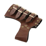 Maxbell Belt Waist Sheath Rapier Knight Scabbard for Cosplay Performance Women Brown