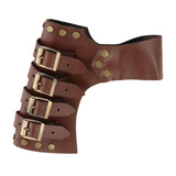 Maxbell Belt Waist Sheath Rapier Knight Scabbard for Cosplay Performance Women Brown