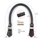 Maxbell Fashion Bag Strap for Women Bags Decoration Purses Making Supplies Black