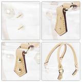 Maxbell Fashion Bag Strap for Women Bags Decoration Purses Making Supplies Beige