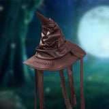 Maxbell Fashion Halloween Witch Hats Wizard Pointed for Clothing Props Adult Women