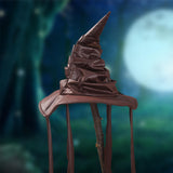 Maxbell Fashion Halloween Witch Hats Wizard Pointed for Clothing Props Adult Women