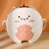 Maxbell DIY Leather Shoulder Bag Making Tote Wallet Material Craft Sewing Handmade White